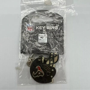 Houston Texans Aminco Aluminum NFL Helmet Key Chain